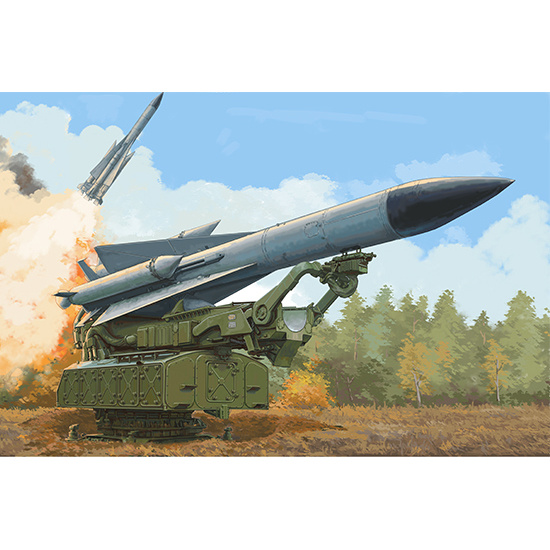 09550 Трубач 1/35 5V28 of 5P72 Launcher SAM-5 