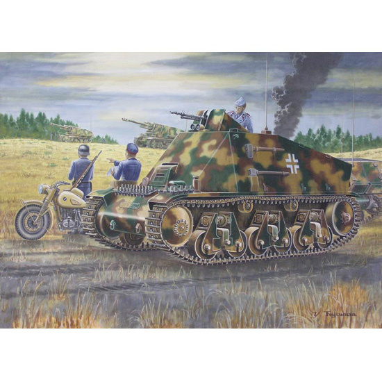 00355 Трубач 1/35 German 39(H) Conductor voiture