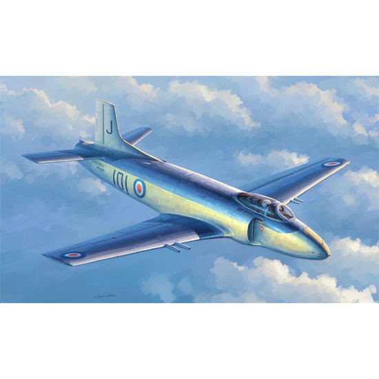 02866 Трубач 1/48 Supermarine Attacker F.1 Fighter
