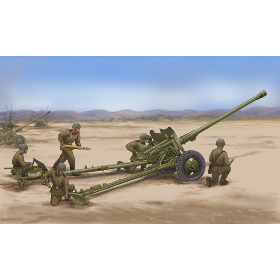 02339 Трубач 1/35 Soviet 85mm D-44 Divisional Gun