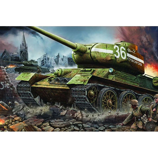 00902 Трубач 1/16 Танк 34/85 Model 1944 “Factory No.183”