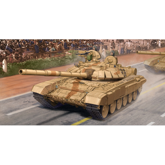 05561 Я-моделист Клей жидкий плюс подарок Trumpeter 1/35 Индийский танк девяностый С