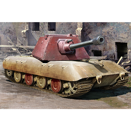 09543 Трубач 1/35 Немецкий тяжелый танк E-100 Krupp Turret