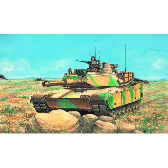 00337 Трубач 1/35 Американский ОБТ M1A2 Abrams