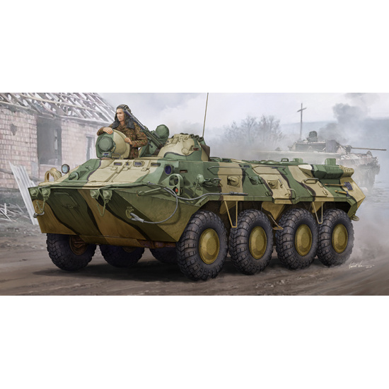 01594 Трубач 1/35 Russian Бронетранспортер восьмидесятый APC