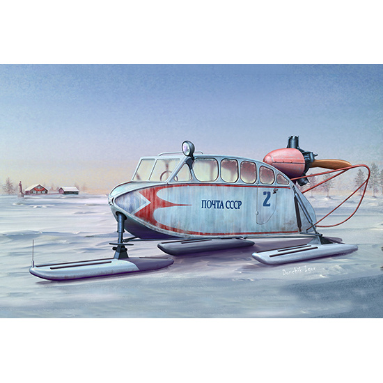 02355 Трубач 1/35 Soviet NKL-6 Aerosan