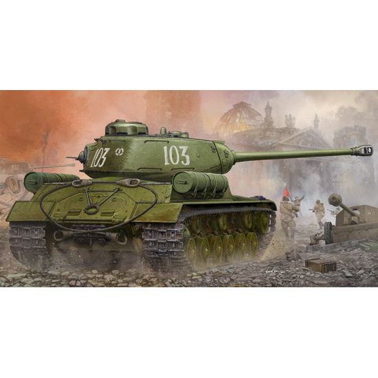 05588 Трубач 1/35 Советский танк ИС-2