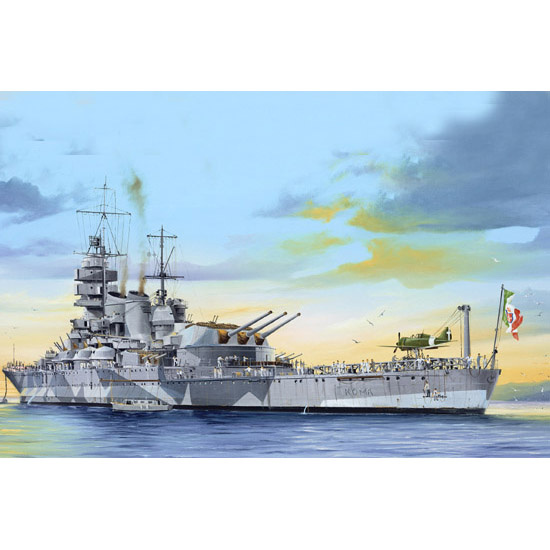 05318 Трубач 1/350 Italian Navy Battleship RN Roma