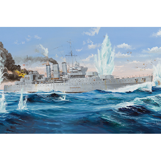 05353 Трубач 1/350 HMS Корнуолл