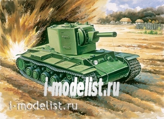 35090 Восточный экспресс 1/35 КВ-2 обр.1941 Тяжелый танк