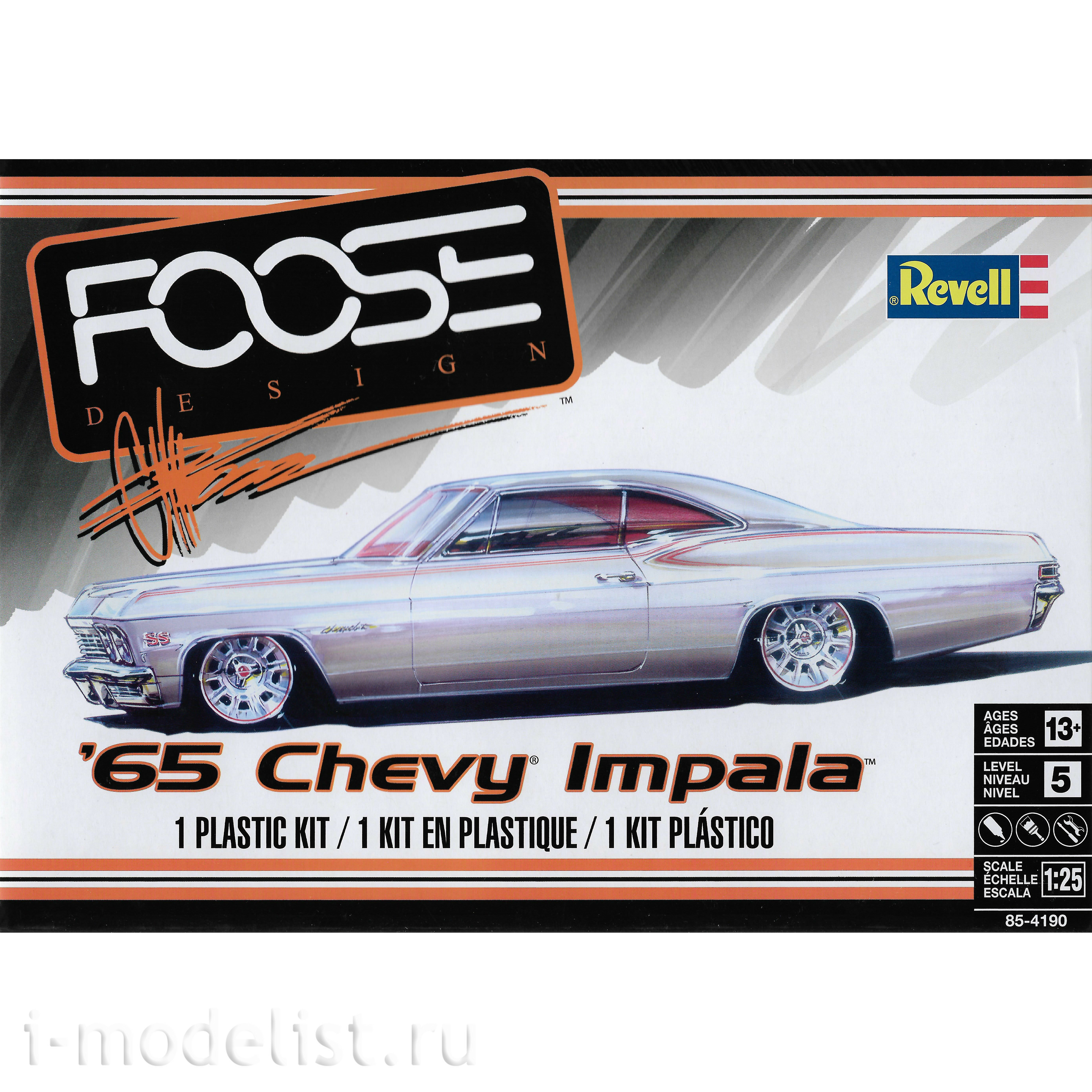 14190 Revell 1/25 Автомобиль Foose 65 Chevy Impala