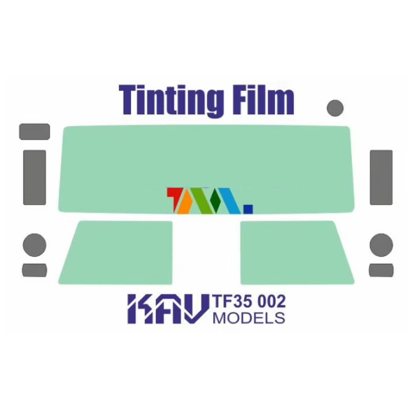 TF35 002 KAV models 1/35 Тонировочная пленка ЗРПК 9к6