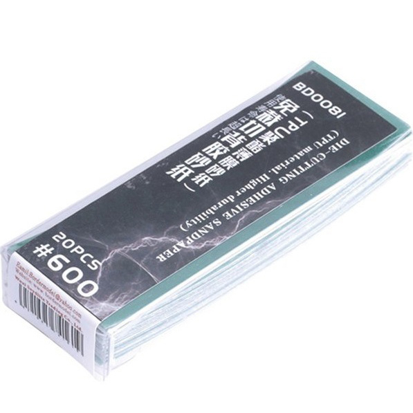 BD0081 Border Model Упаковка шлифовальной бумаги на липкой основе #600 (20 шт.)