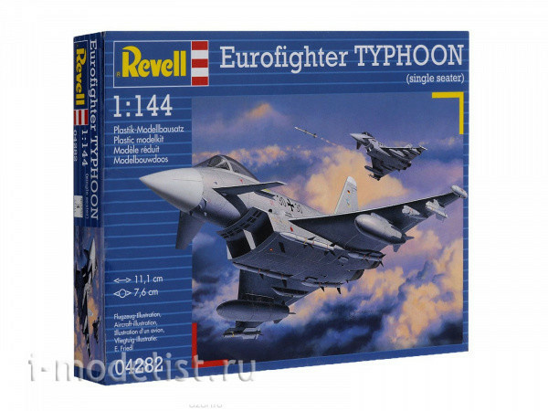 04282 Revell 1/144 Многоцелевой самолёт Eurofighter Typhoon