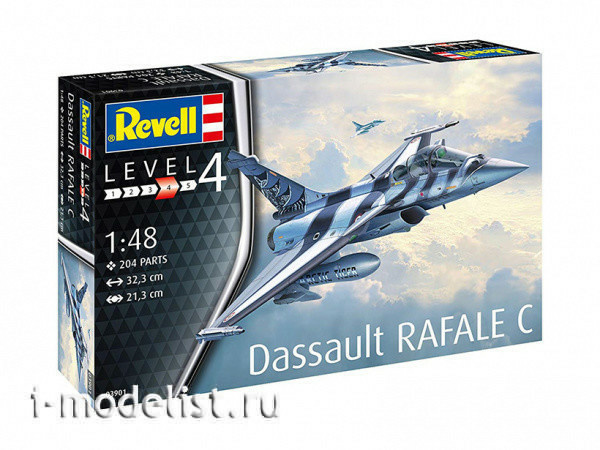 03901 Revell 1/48 Многоцелевой истребитель Dassault Rafale C
