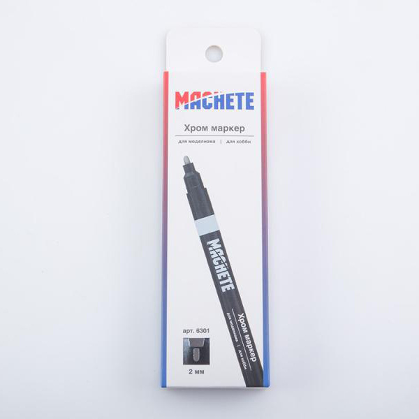 6301 MACHETE Хром маркер, толщина 2 мм