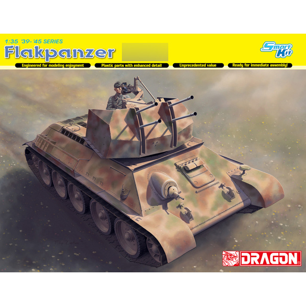 6599 Dragon 1/35 Зенитный танк FLAKPANZER 34(r)