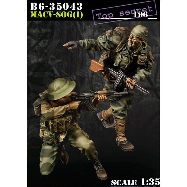 B6-35043 Bravo-6 1/35 Top Secret! MACV-SOG (1) / Совершенно секретно! MACV-SOG (1)