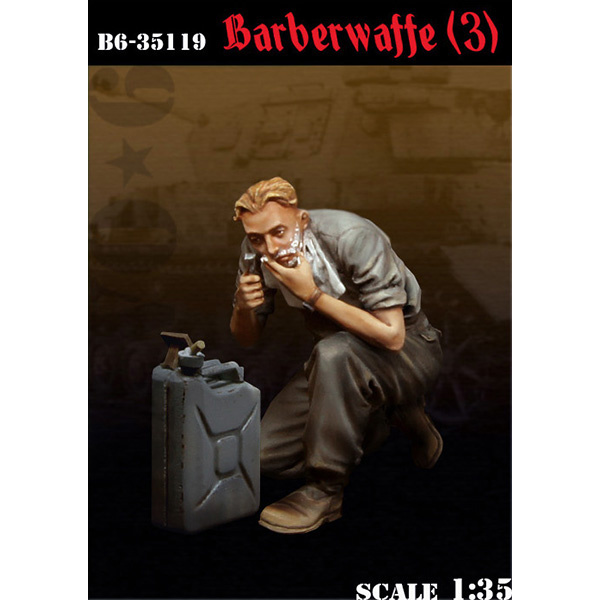 B6-35119 Bravo-6 1/35 Barberwaffe (3) / Парикмахерская (3)