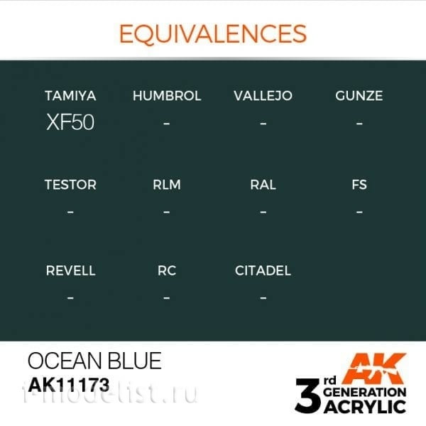AK11173 AK Interactive Краска акриловая 3rd Generation 