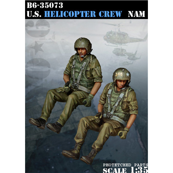 B6-35073 Bravo-6 1/35 U.S. Helicopter Crew 'Nam / Американский экипаж вертолета во Вьетнаме