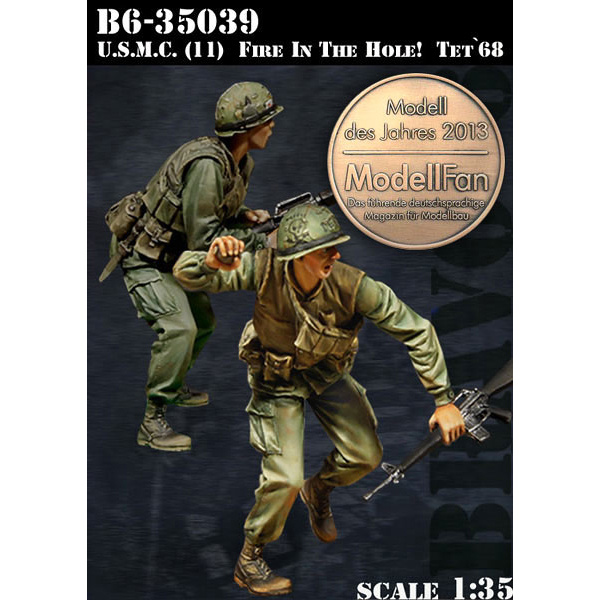 B6-35039 Bravo-6 1/35 Морская пехота США (11) Ложись! Тетское наступление 1968 года / U.S.M.C. (11) Fire in the Hole! Tet'68