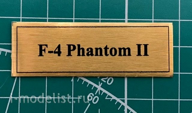 Т303 Plate Табличка для F-4 Phantom II  