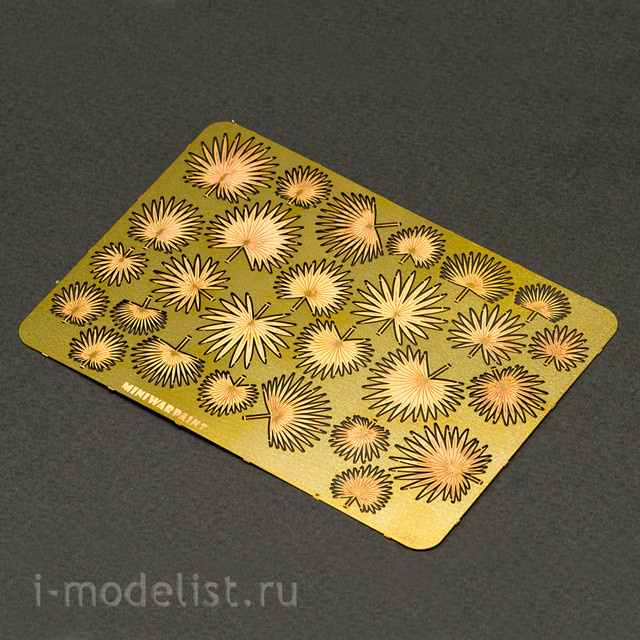 S-060 MiniWarPaint ЛИСТЬЯ ПАЛЬМЫ ВЕЕРНОЙ (ЛИВИСТОНА), РАЗМЕР ХS