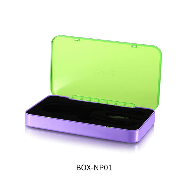 BOX-NP01 DSPIAE Футляр для хранения кусачек фиолетово-зелёный