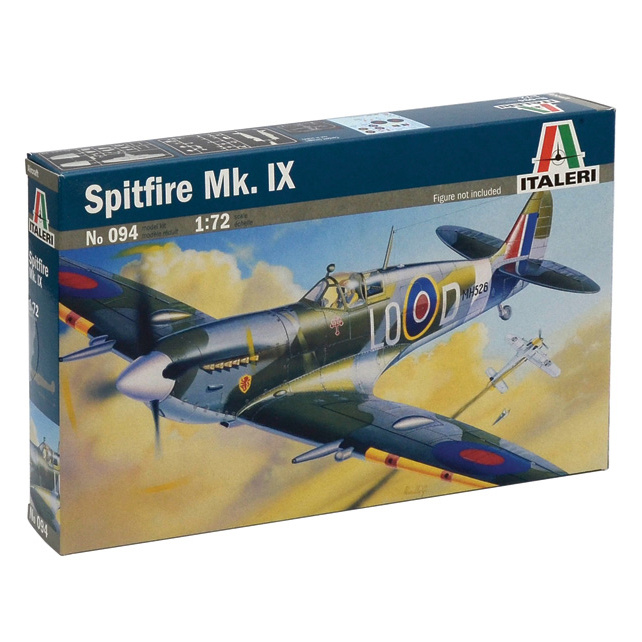 0094 Italeri 1/72 Самолет Spitfire MKIX