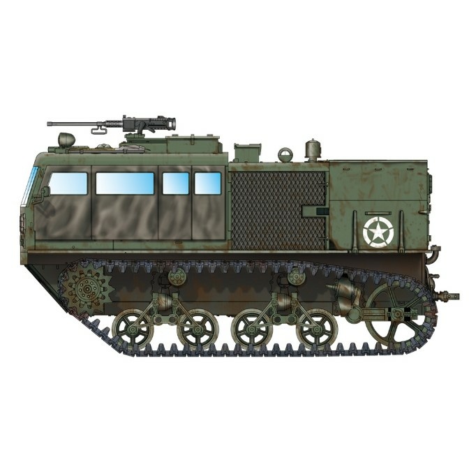 82920 HobbyBoss 1/72 Скоростной тягач M4