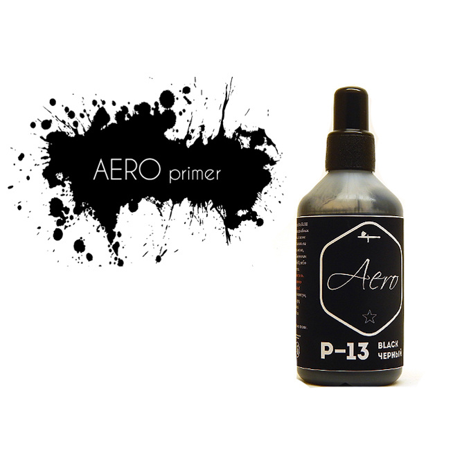 P13 Pacific88 Черный грунт Aero (Black Primer), 100 мл