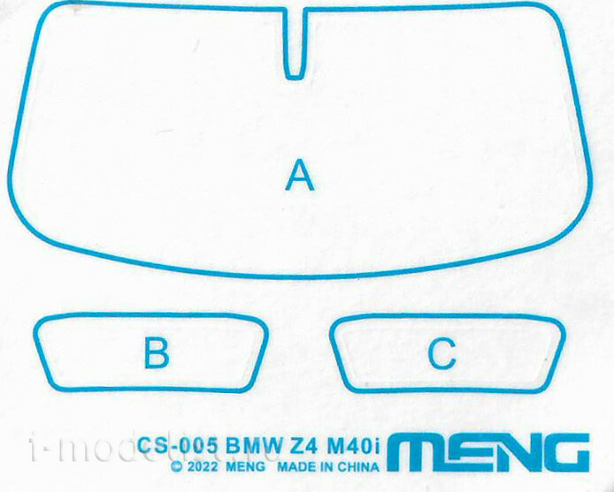 CS-005 Meng 1/24 Автомобиль BMW Z4 M40i