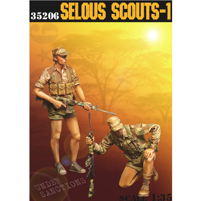 B6-35206 Bravo-6 1/35 Selous Scouts (1) / Скауты Селуса (1)