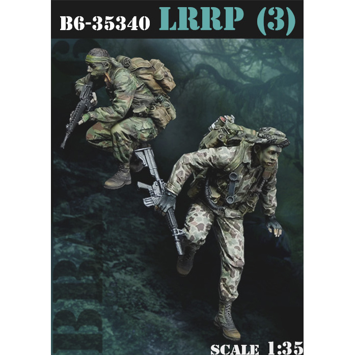 B6-35340 Bravo-6 1/35 LRRP (3) / Дальний разведывательный патруль (3)