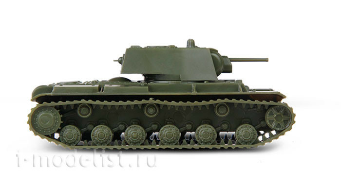 6190 Звезда 1/100 Советский тяжёлый танк КВ-1 обр. 1941г. с пушкой Ф-32