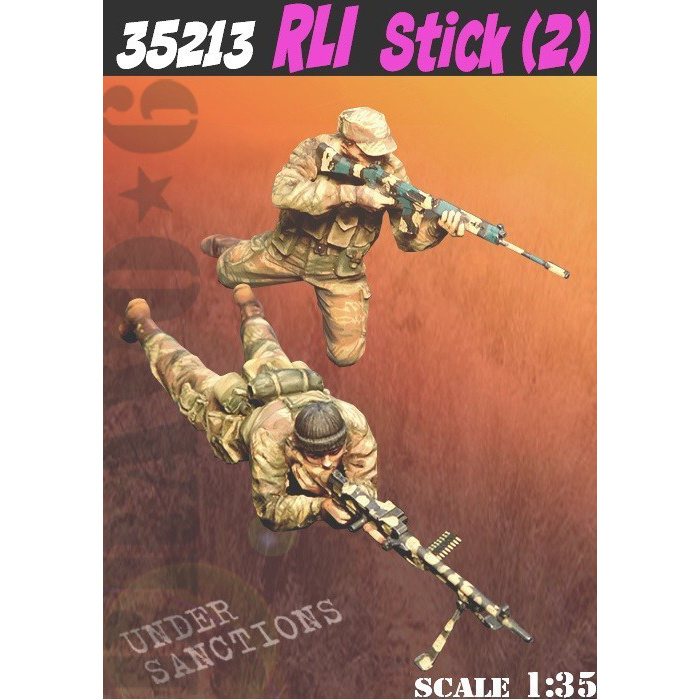 B6-35213 Bravo-6 1/35 Группа родезийской легкой пехоты (2)