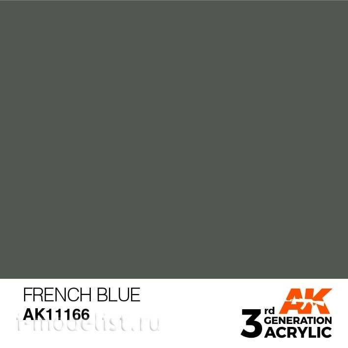 AK11166 AK Interactive Краска акриловая 3rd Generation 