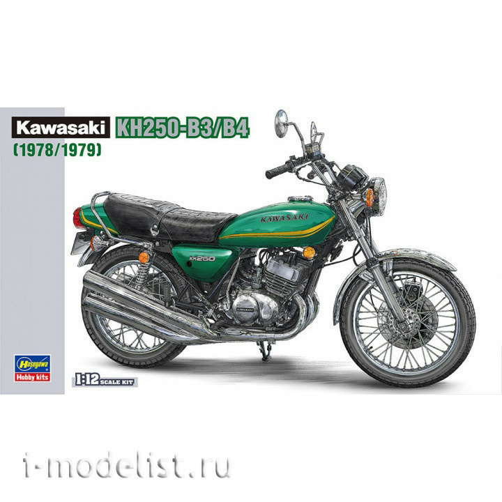 21508 Hasegawa 1/12 Мотоцикл Kawasaki KH250-B3/B4 (1978/1979)