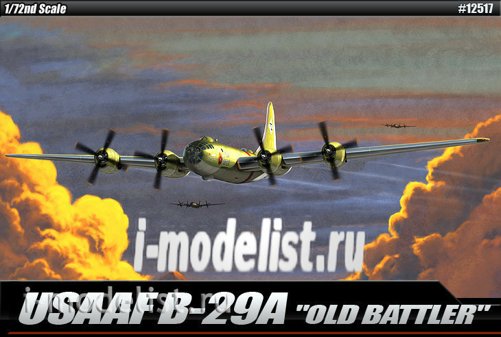 12517 Academy 1/72 USAAF B-29A 