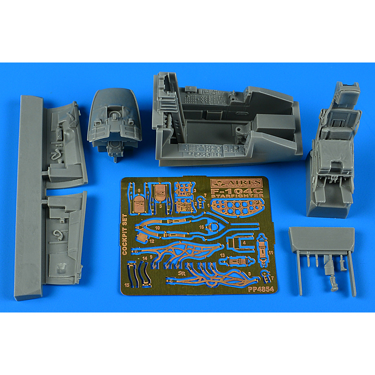 4854 Aires 1/48 Набор дополнений для F-104C Starfighter кабина пилота