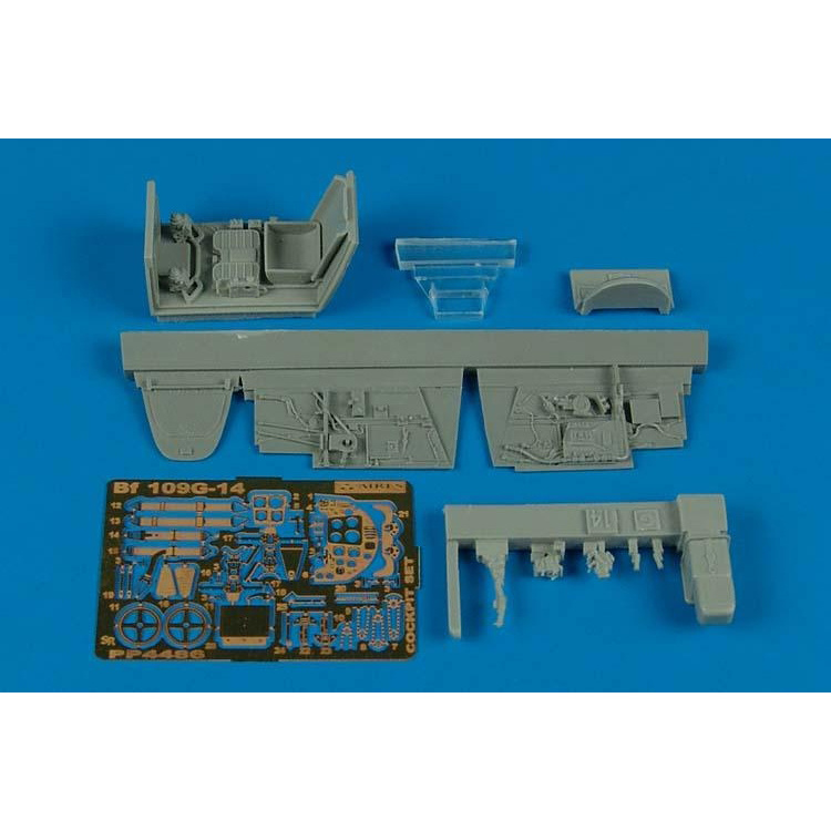 4486 Aires 1/48 Кабина пилота для Bf 109G-14
