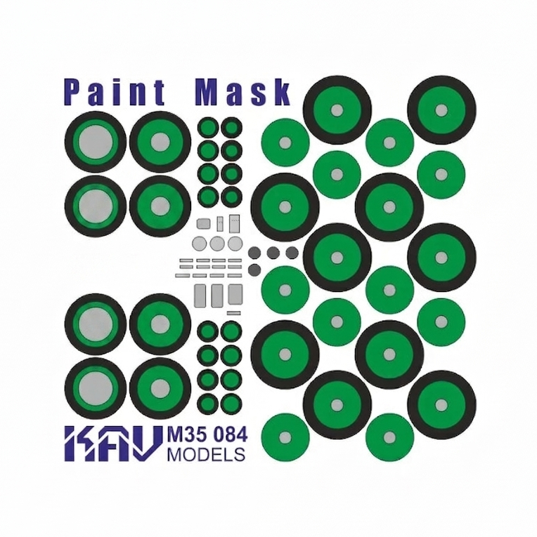 M35 084 KAV Models 1/35 Окрасочная маска для модели Боевая машина десанта-4 (Трубач)
