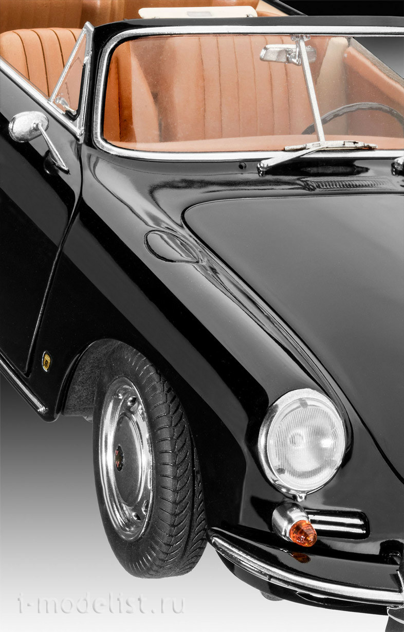 07043 Revell 1/16 Автомобиль Porsche 356 Cabriolet