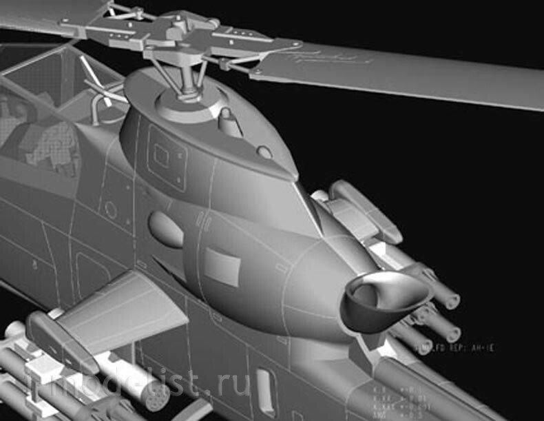 87224 HobbyBoss 1/72 AH-1F Cobra Attack Helicopter