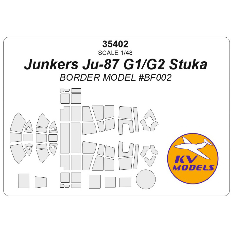 35402 KV Models 1/35 Junkers Ju-87 G1/G2 Stuka (Border Model #BF002)