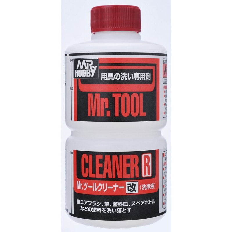 T-116 Gunze Sangyo Очиститель для кистей и инструмента т.м. MR.HOBBY  MR.TOOL CLEANER 400 мл.
