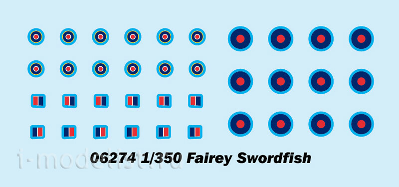 06274 Трубач 1/350 Fairey Swordfish