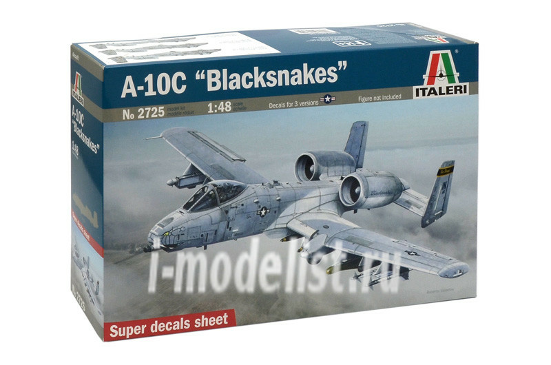 2725 Italeri 1/48 Штурмовик A - 10C ''Blacksnackes''