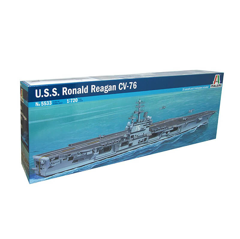 5533 Italeri 1/720 Американский авианосец U.S.S. Ronald Reagan CVN-76